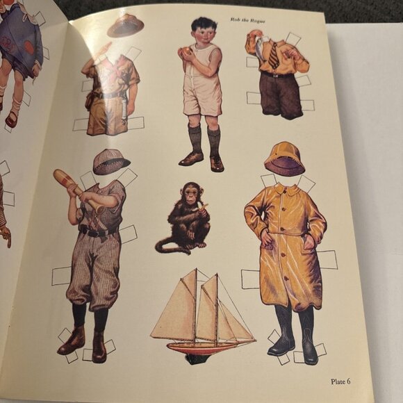Little Busybodies Paper Dolls In Full Color By Frances Tipton Hunter Book PD3 - Picture 2 of 5